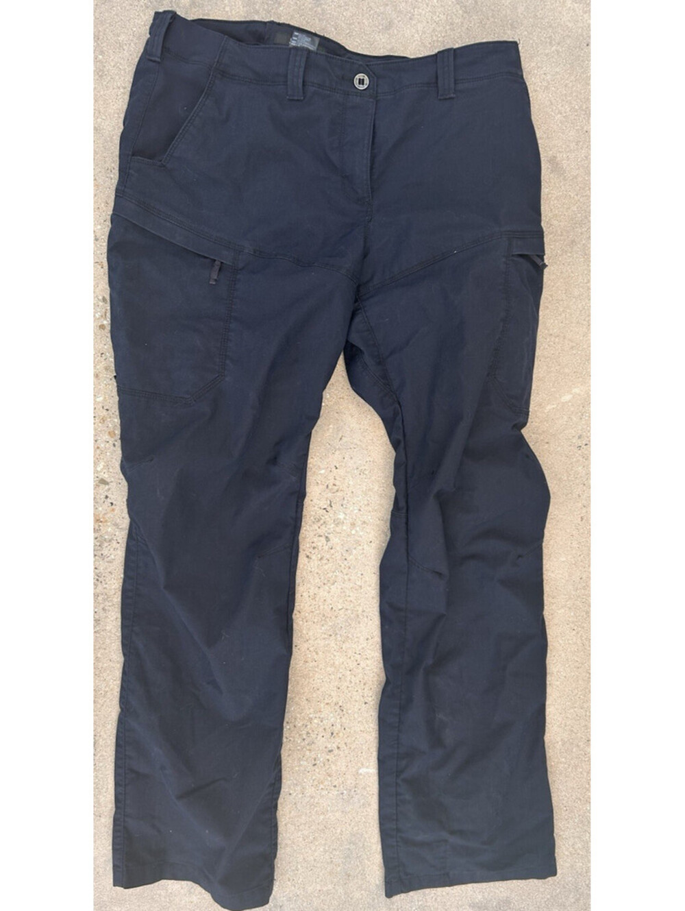 Womens 5.11 Tactical 16 Long Dark Blue Taclite Pro Cargo Pant Utility Zip Pocket